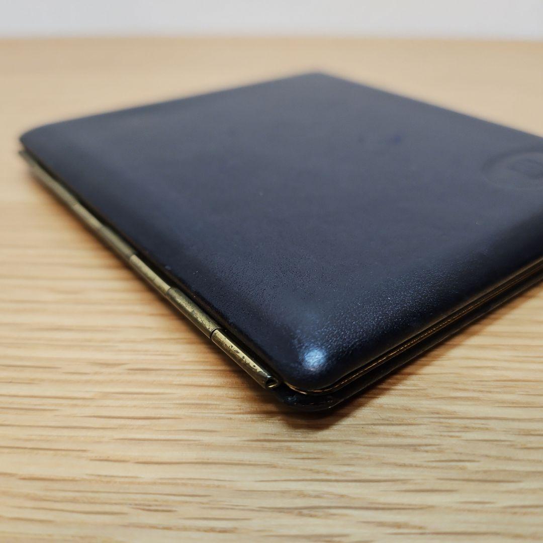 希少 シガレットケース　dunhill　ダンヒル　タバコ レザー　BLACK