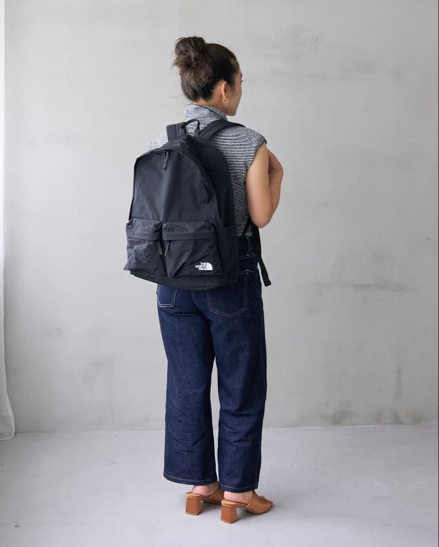 【韓国限定】ホワイトレーベル　ノースフェイス　リュック ブラック ユニセックス