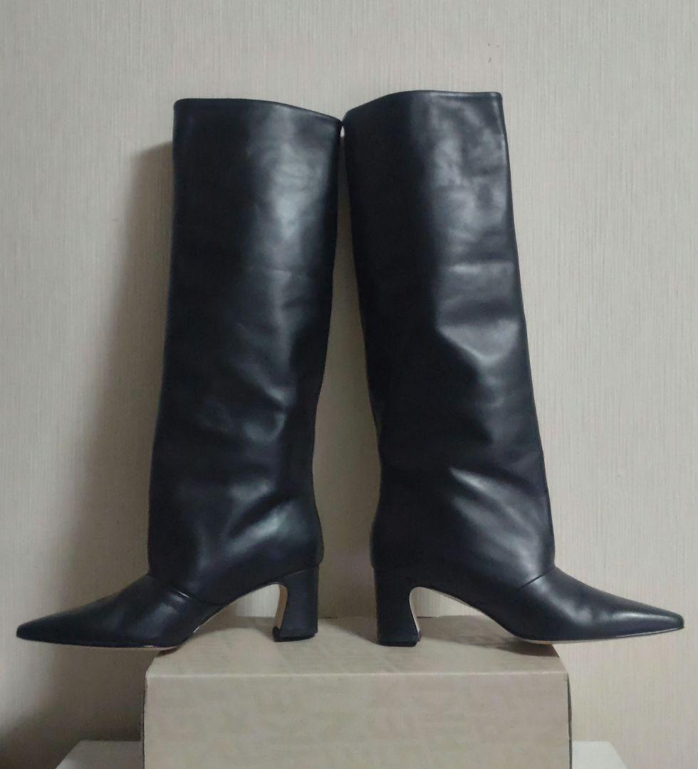 新品タグ付き，CORSO ROMA 9/コルソローマ９の5.5ロングブーツ，38