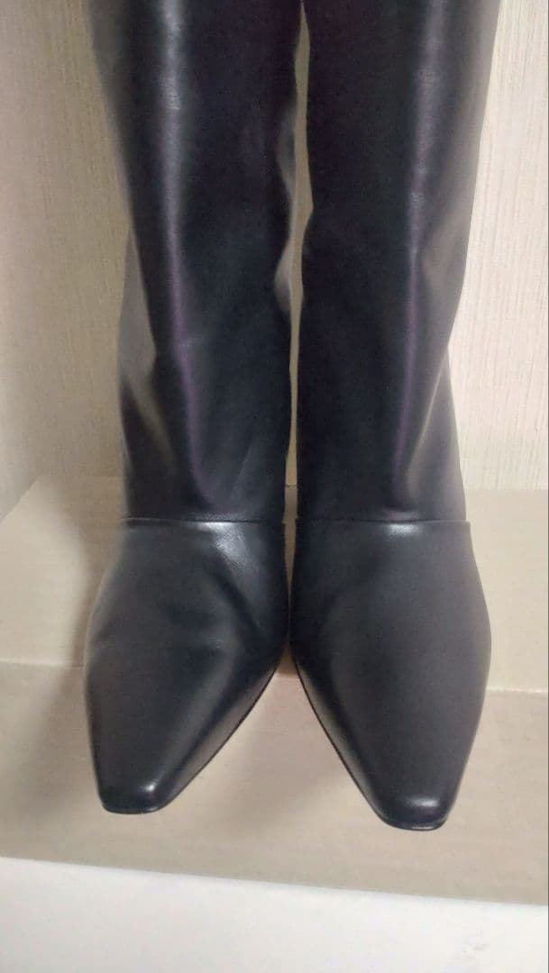 新品タグ付き，CORSO ROMA 9/コルソローマ９の5.5ロングブーツ，38