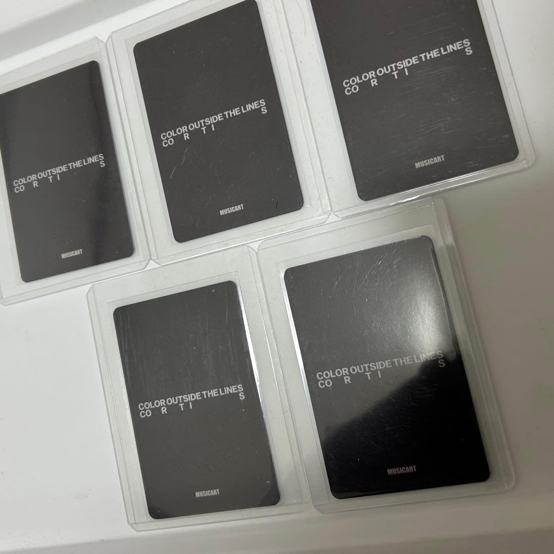 CORTIS MUSICART トレカ 5枚セット　Photocard