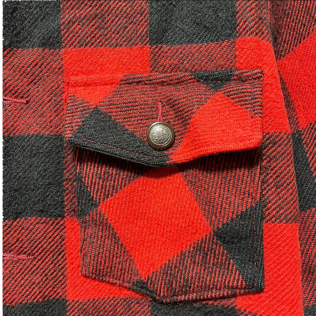 Schott ショット バッファローチェック ウールジャケット USA製