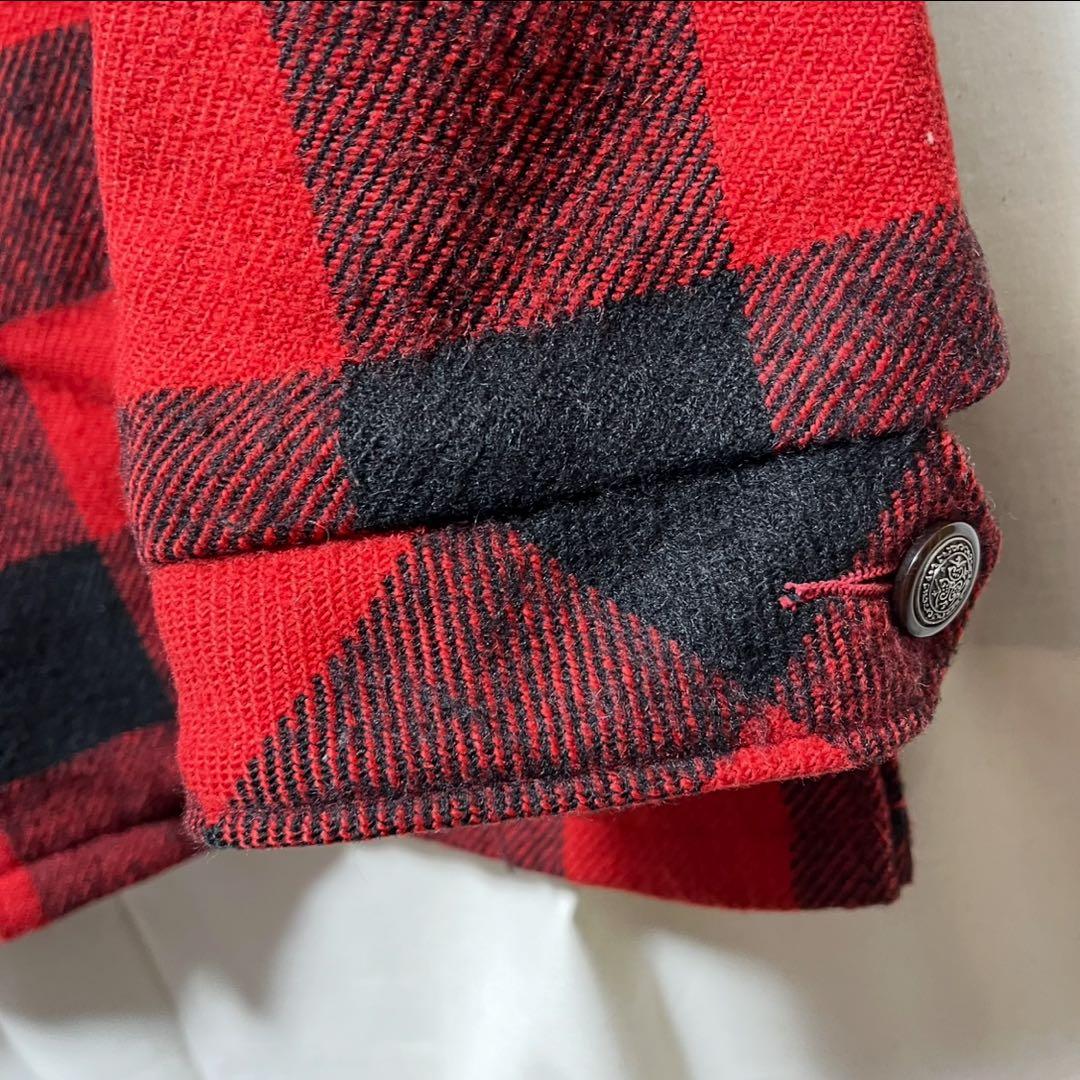 Schott ショット バッファローチェック ウールジャケット USA製