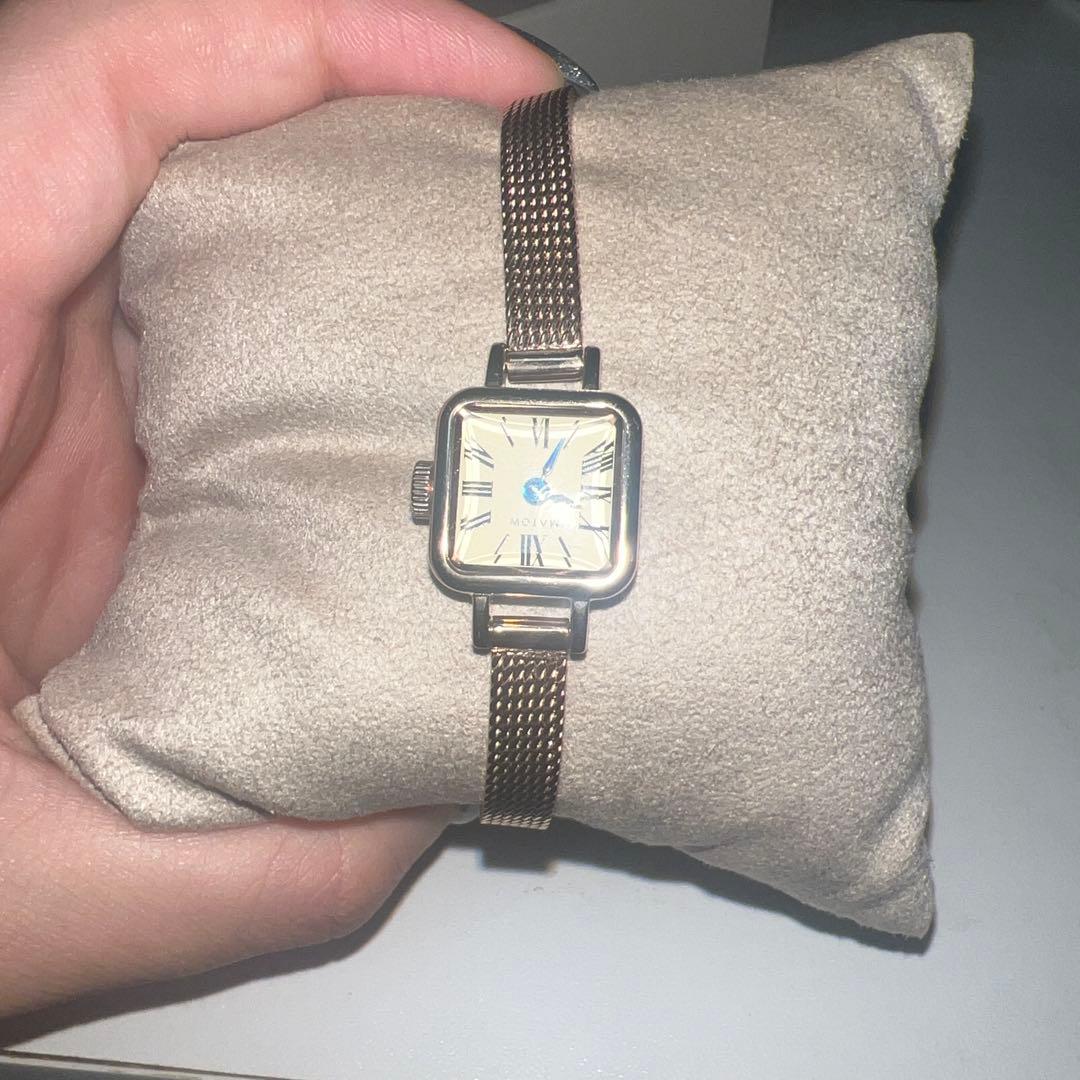 MATOW TSUKI MINI SQUARE ローズゴールド