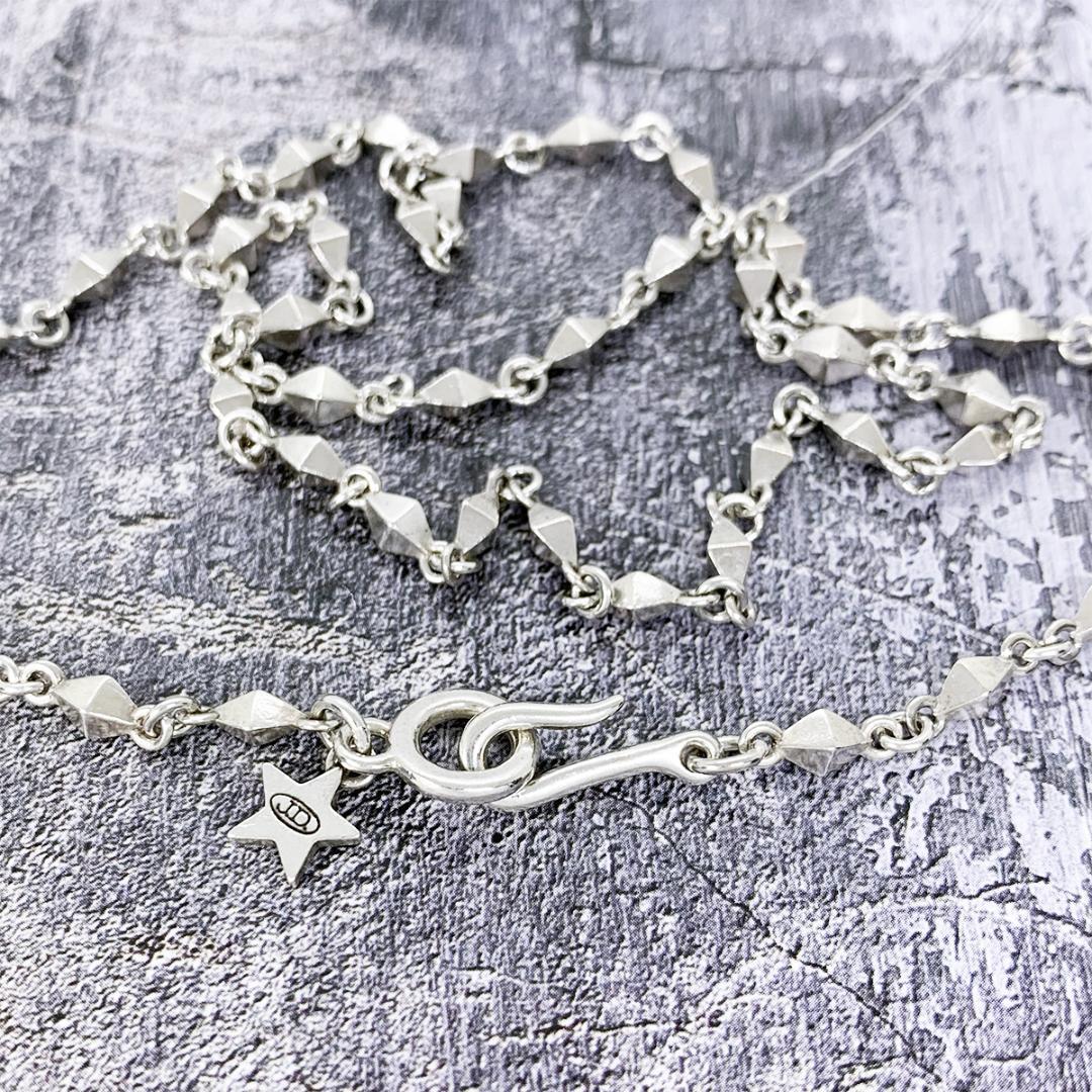 定価6.1万★Justin Davis スター付きダイヤネックレス（50cm）