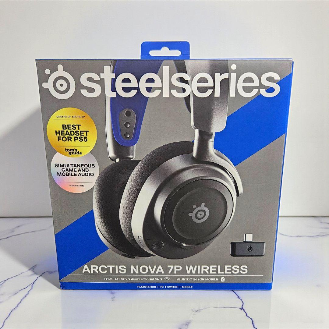 SteelSeries　ARCTIS NOVA 7P　ワイヤレス　ヘッドセット