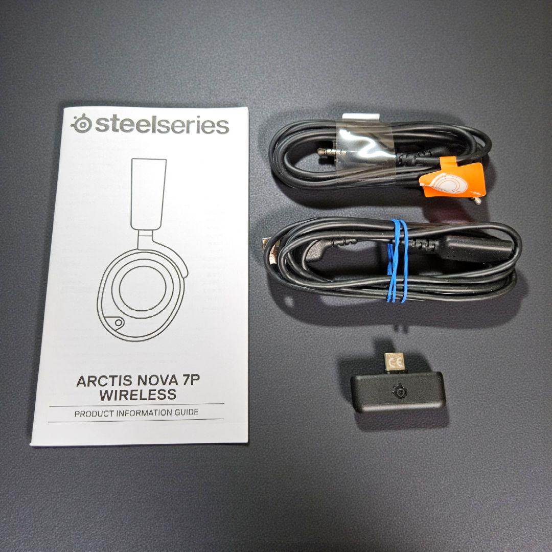 SteelSeries　ARCTIS NOVA 7P　ワイヤレス　ヘッドセット