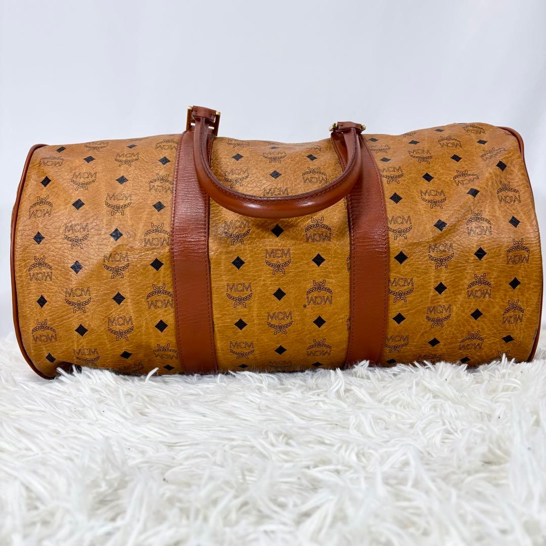 未使用級/ヴィンテージ✨MCM ボストンバッグ 2WAY 大容量 総柄 旅行鞄