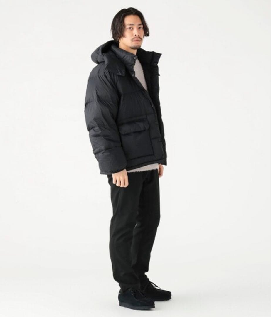 BEAMSダウンジャケット 「別注」TAION / ダウン フーディー メンズ