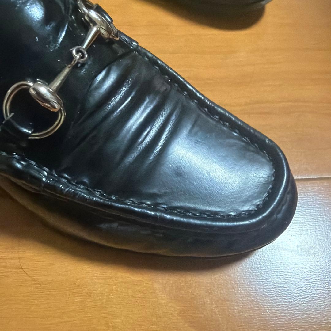 gucci ローファー　ビットローファー　23cm ブラック