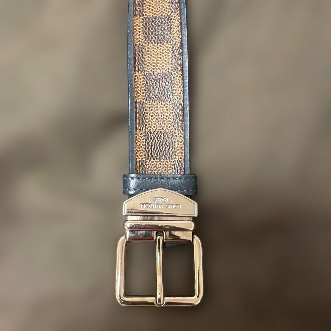 LOUIS VUITTON ダミエ ベルト 箱付き 値下げ
