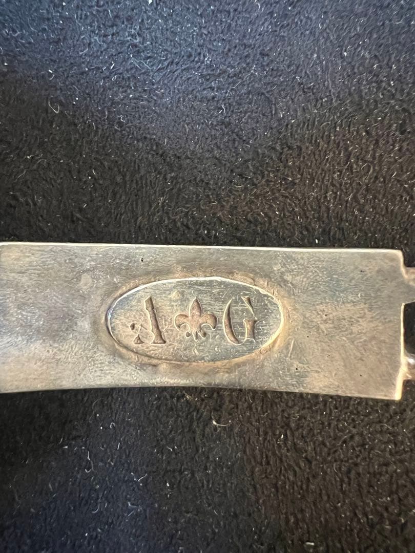 Ａ&Ｇ　エーアンドジー　シルバーIDクラウンブレスレッ