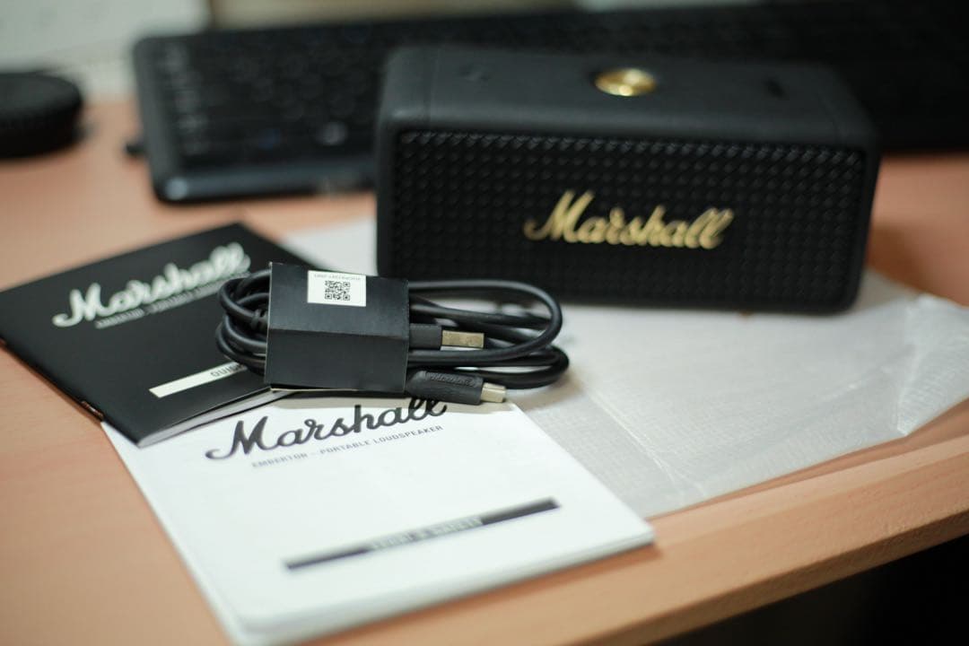 Marshall Emberton スピーカー ブラック 動作確認済み