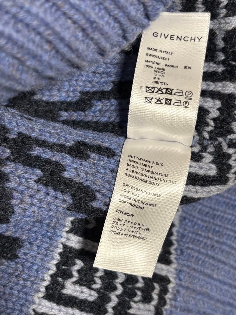 希少 GIVENCHY × Chito オーバーサイズ ニットプルオーバー