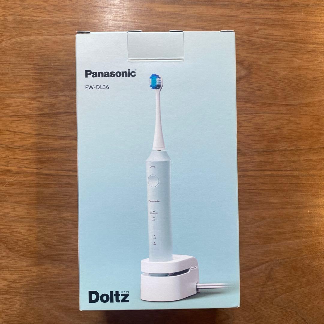 Panasonic 音波電動歯ブラシ ドルツ EW-DL36-A（青）
