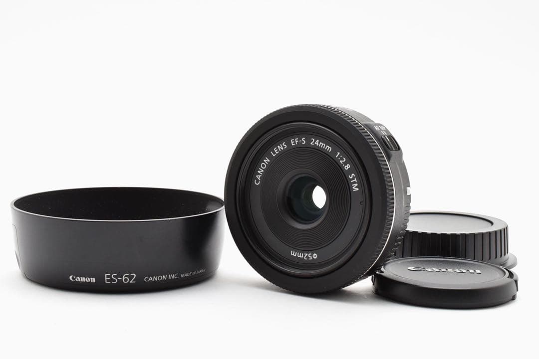 【美品】 キヤノン CANON EF-S 24mm F2.8 STM