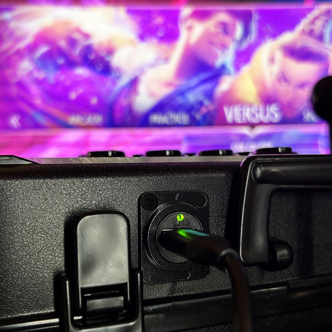 レバー レバーレス兼用 アケコン スト6 アーケードコントローラー