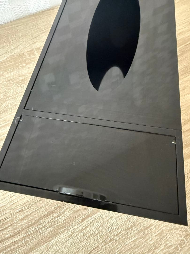 CHANEL ボックスティッシュケース 黒