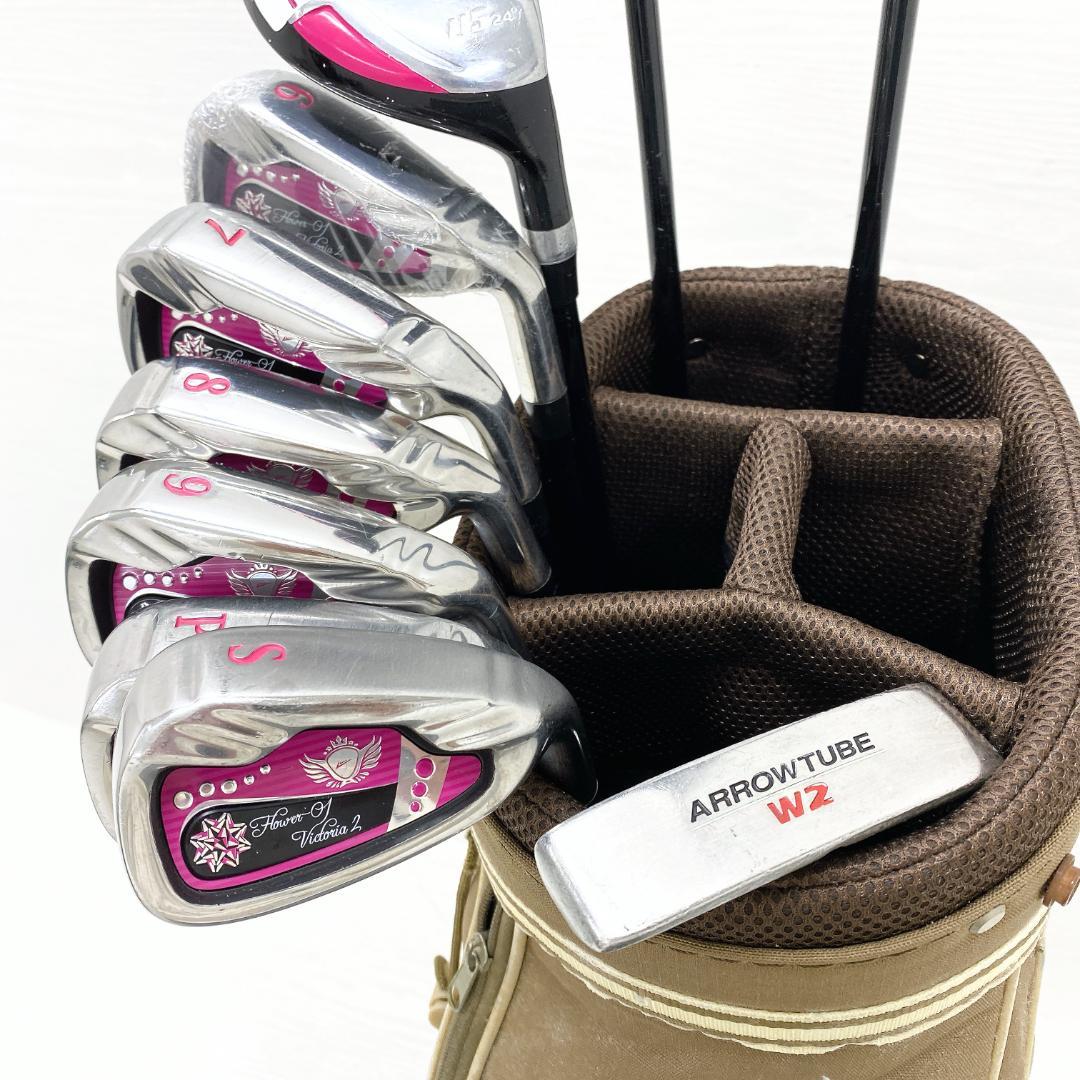 【初心者様推奨‼】 ワールドイーグル レディース ゴルフクラブ 初心者セット L