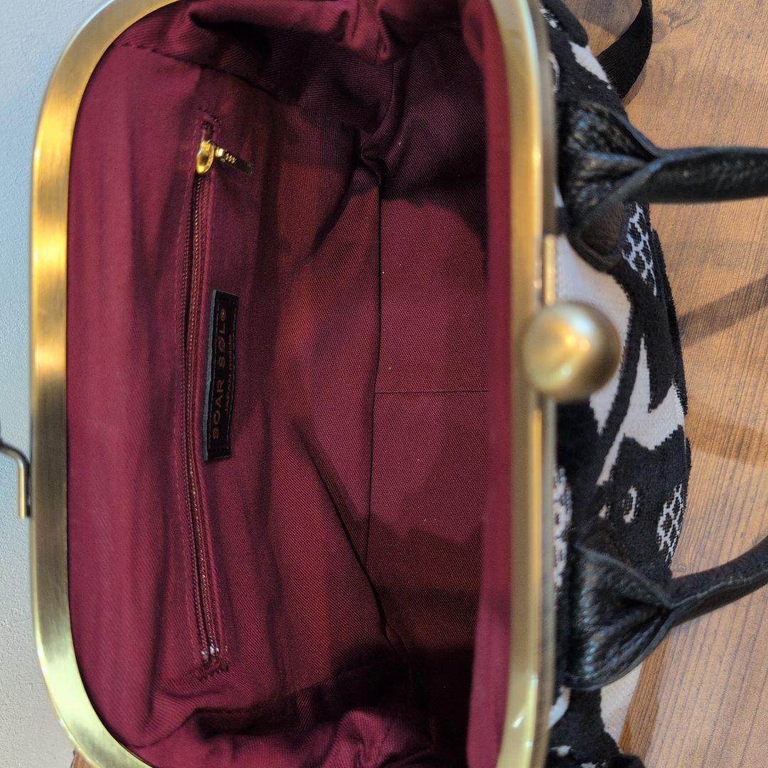 ソアソウル　SOAR SOLE がま口　バック　鳥　小鳥