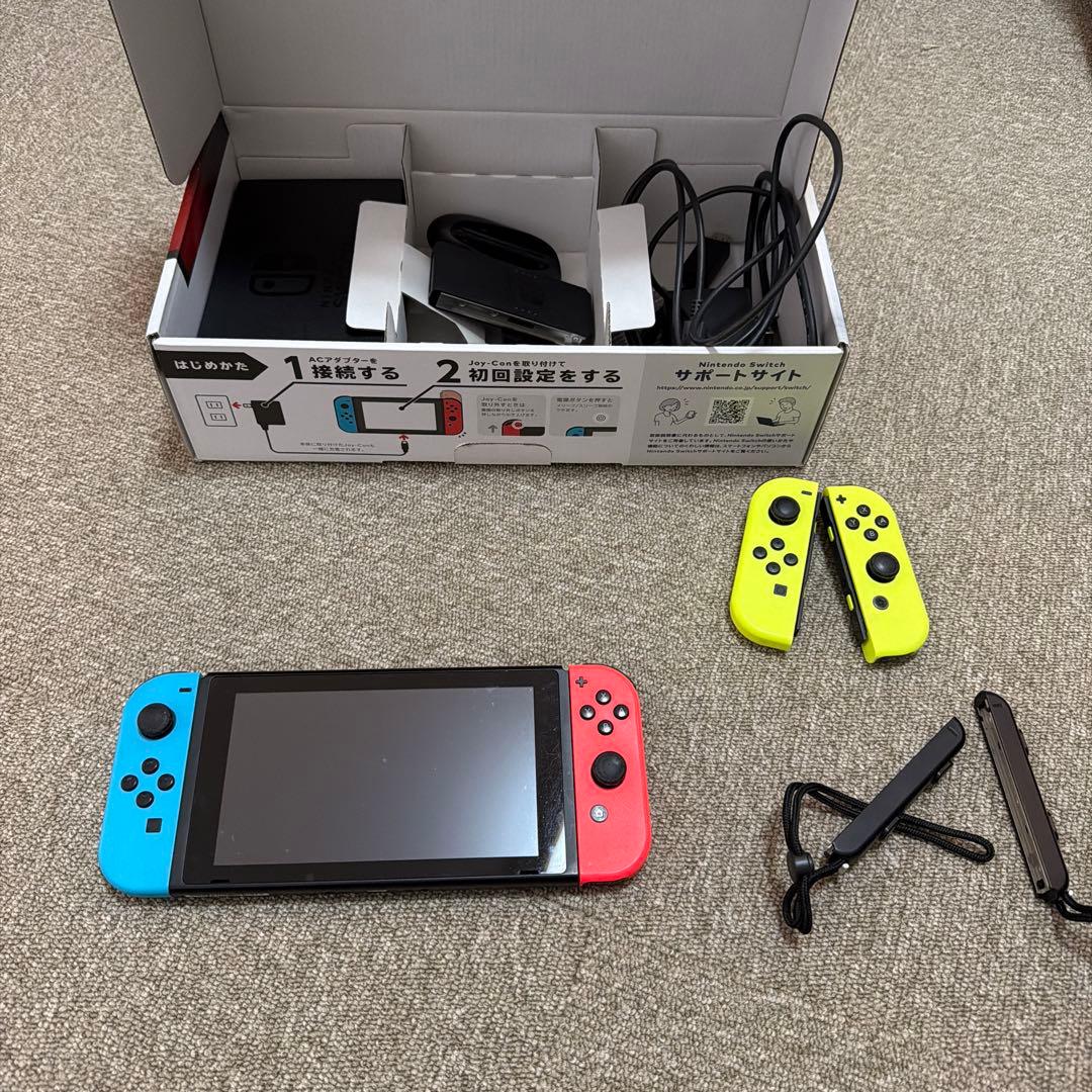 Nintendo Switch ジョイコン2ペア付属