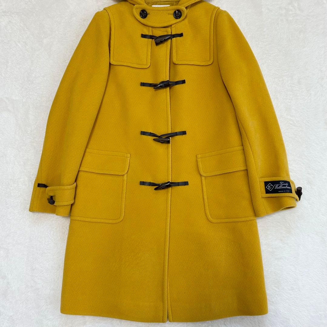 極美品✨ビューティーユース ユナイテッドアローズ ダッフルコート イエロー L