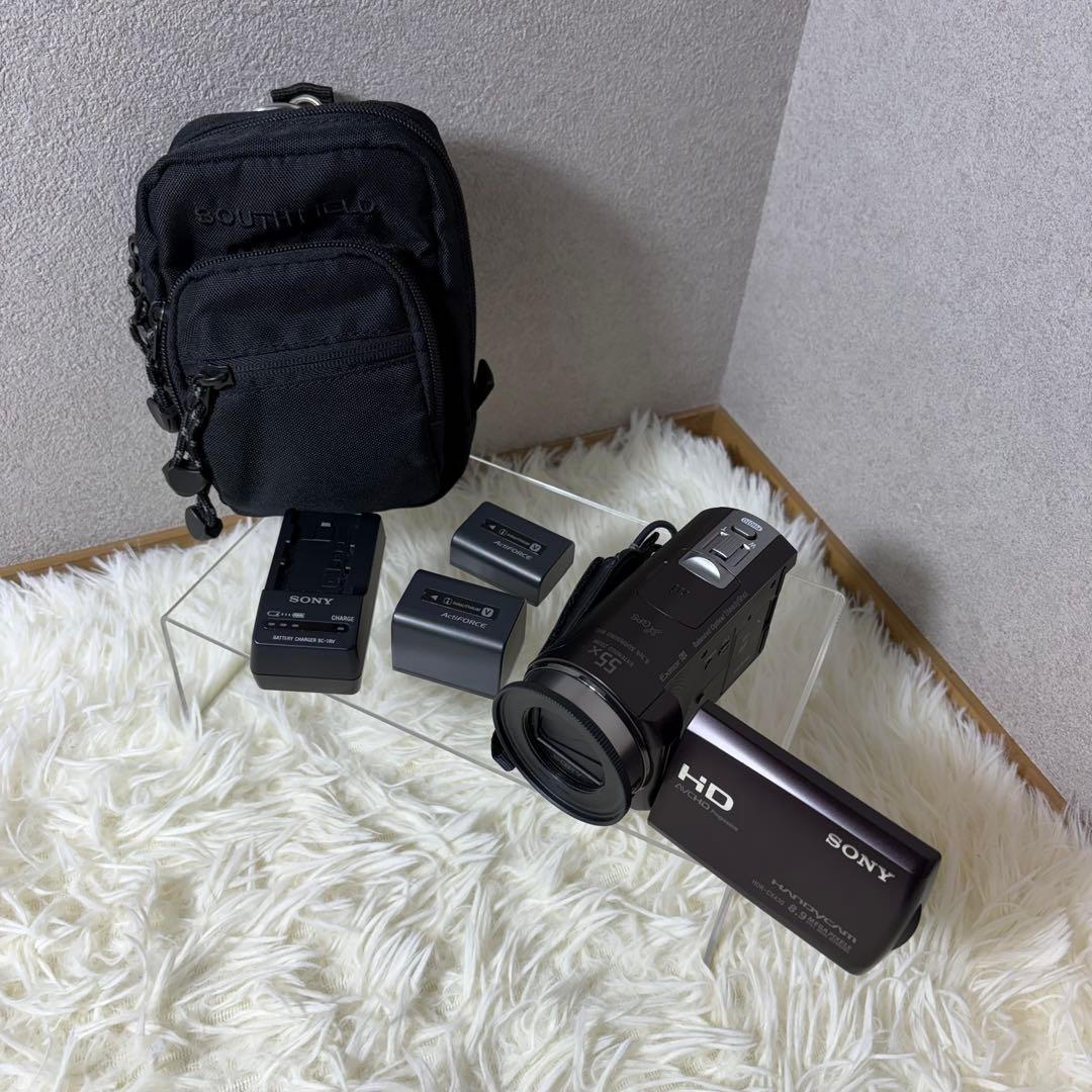 【極美品】SONY HDR-CX430V ハンディカメラ 付属品多数