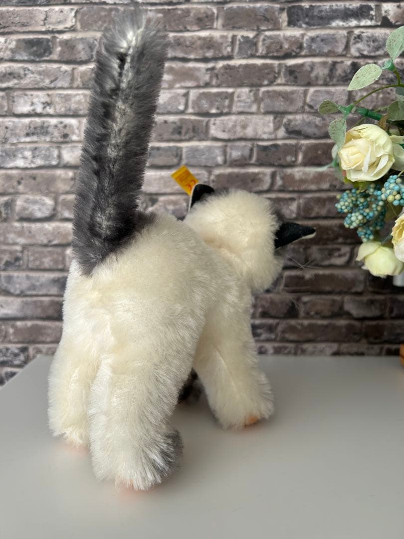 ア*リ様 シュタイフ クラシック キャットsteiff classic katz