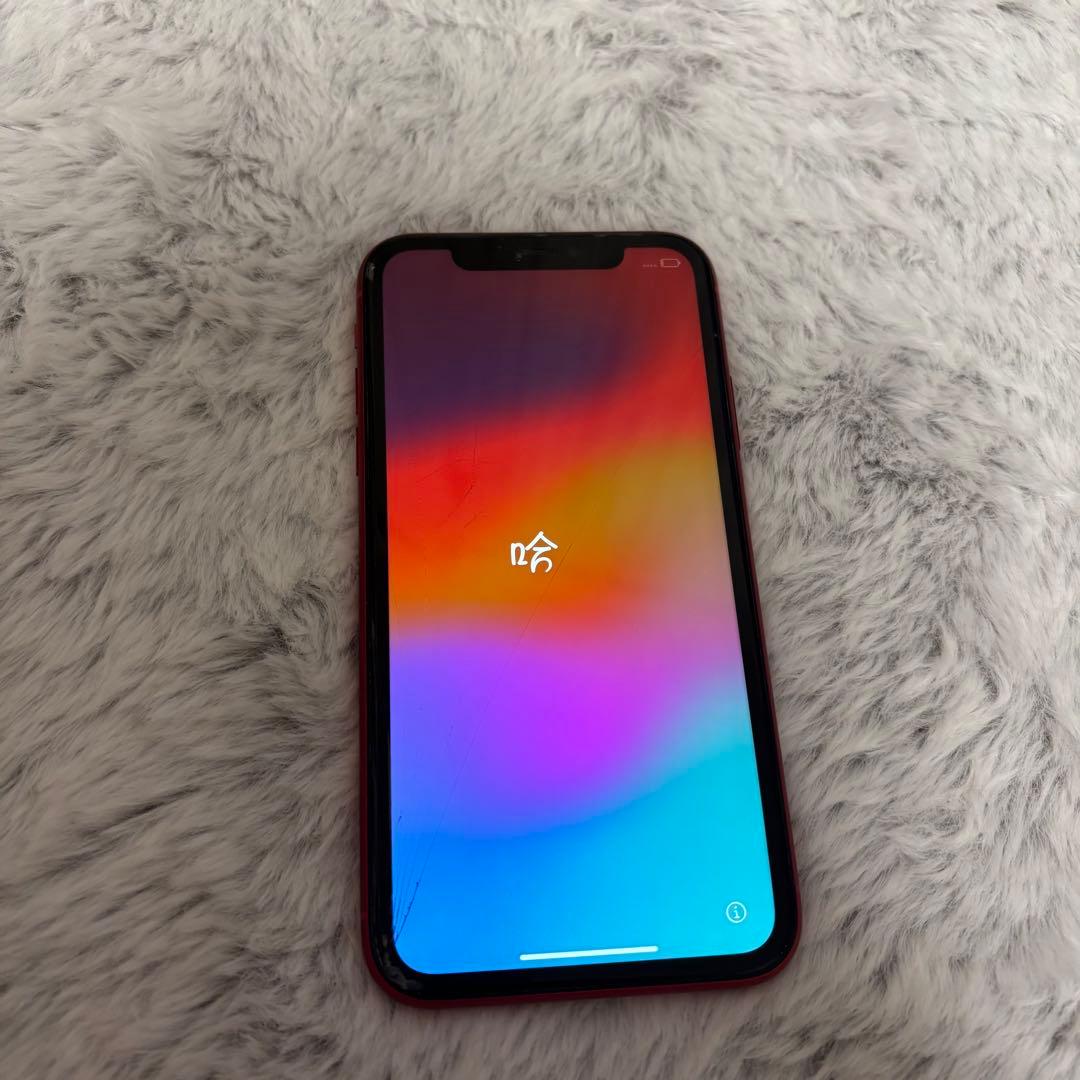 【ジャンク】Apple iPhone 11 レッド 本体