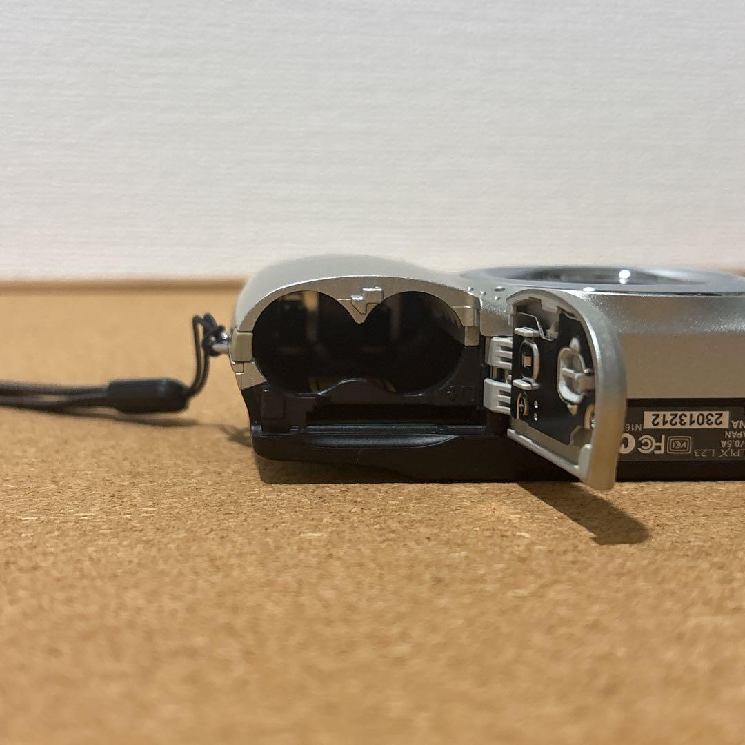 実写美⭕️美品【動作確認済】Nikon COOLPIX L23 シルバー
