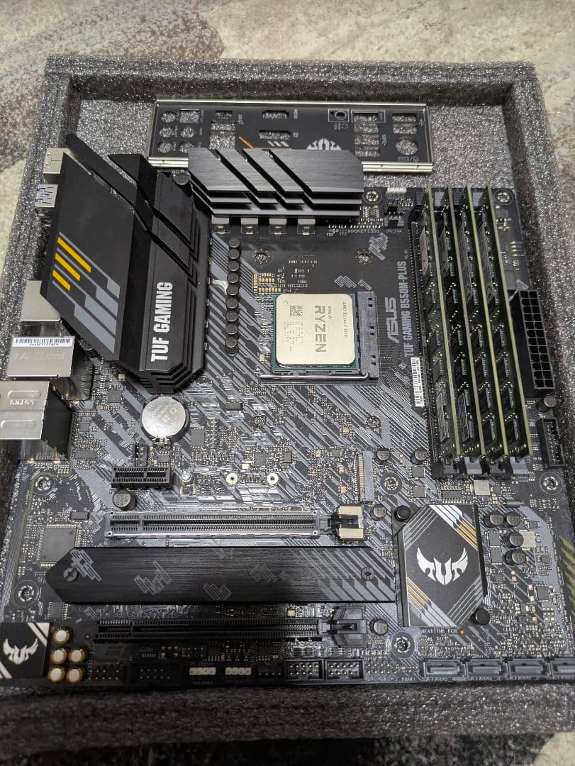小*郎様 TUF GAMING B550m＆R5 3500＆RAM16GB