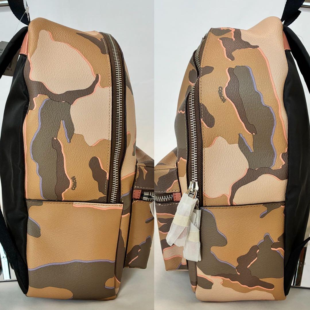 【新品同様/カード付】コーチ F31452 ミディアム チャーリー リュック