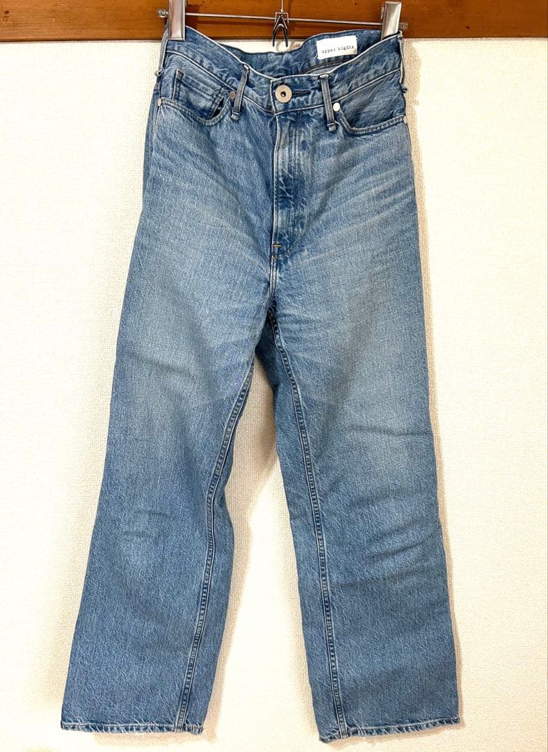 IENAアッパーハイツTHE TAYLORワイドフレアデニム　イエナ