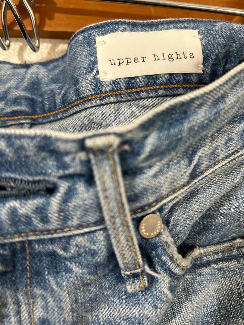 IENAアッパーハイツTHE TAYLORワイドフレアデニム　イエナ