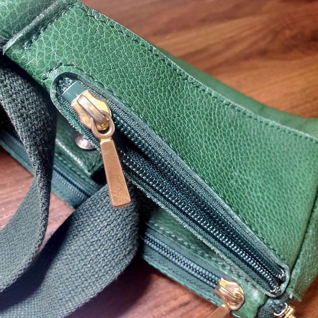 フランス ロンシャン Longchamp レザー ウエストポーチ