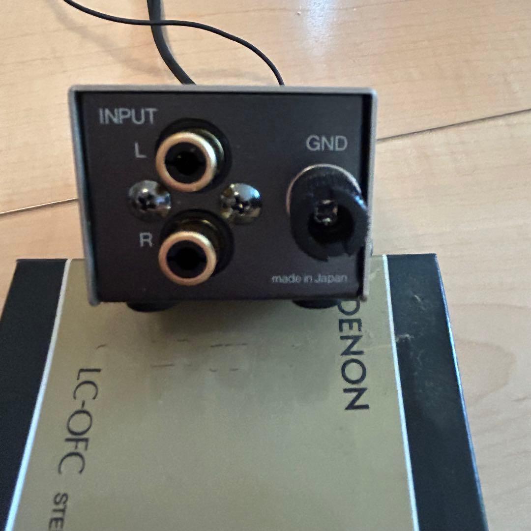 DENON AU-300LC ステップアップトランスフォーマー