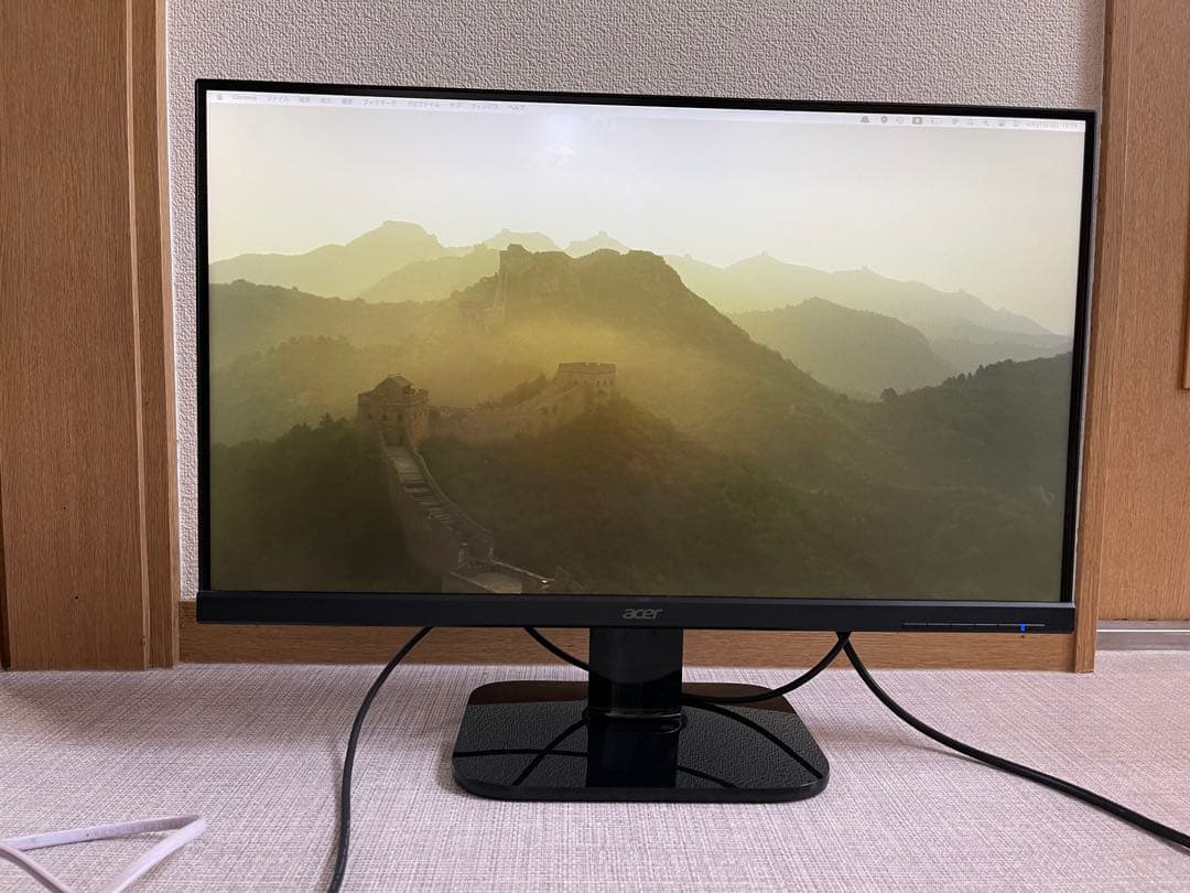 【美品】Acer 27インチ フルHD液晶モニター KA270H Abmidx