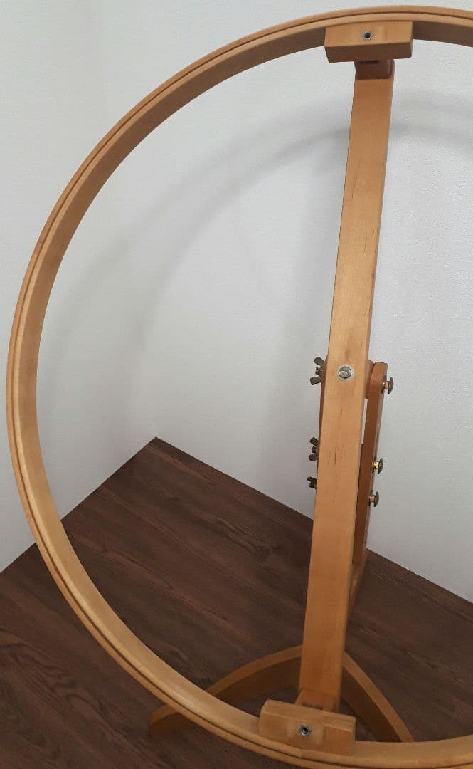 大型 75㎝ キルトフープスタンド 刺繡 手芸 ハンドメイド パッチワーク