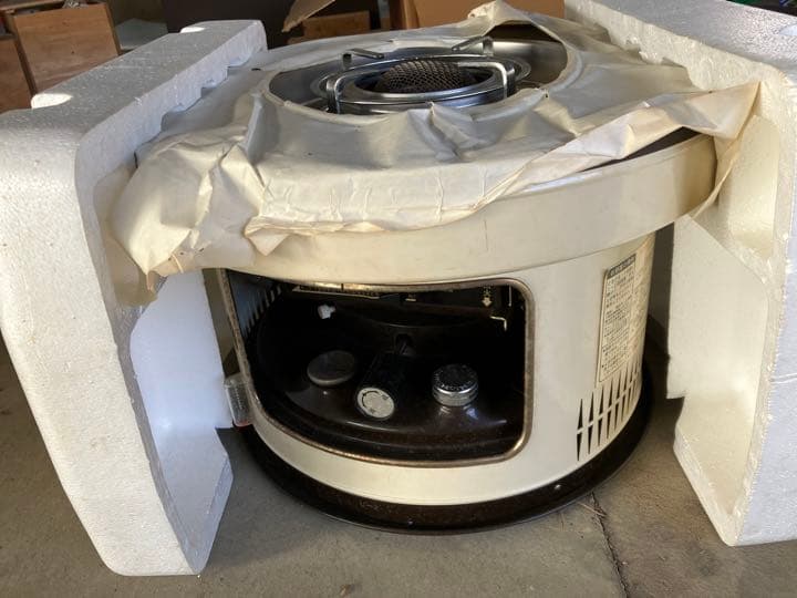 【中古品】トヨタホームヒーター　丸形　　　レトロ
