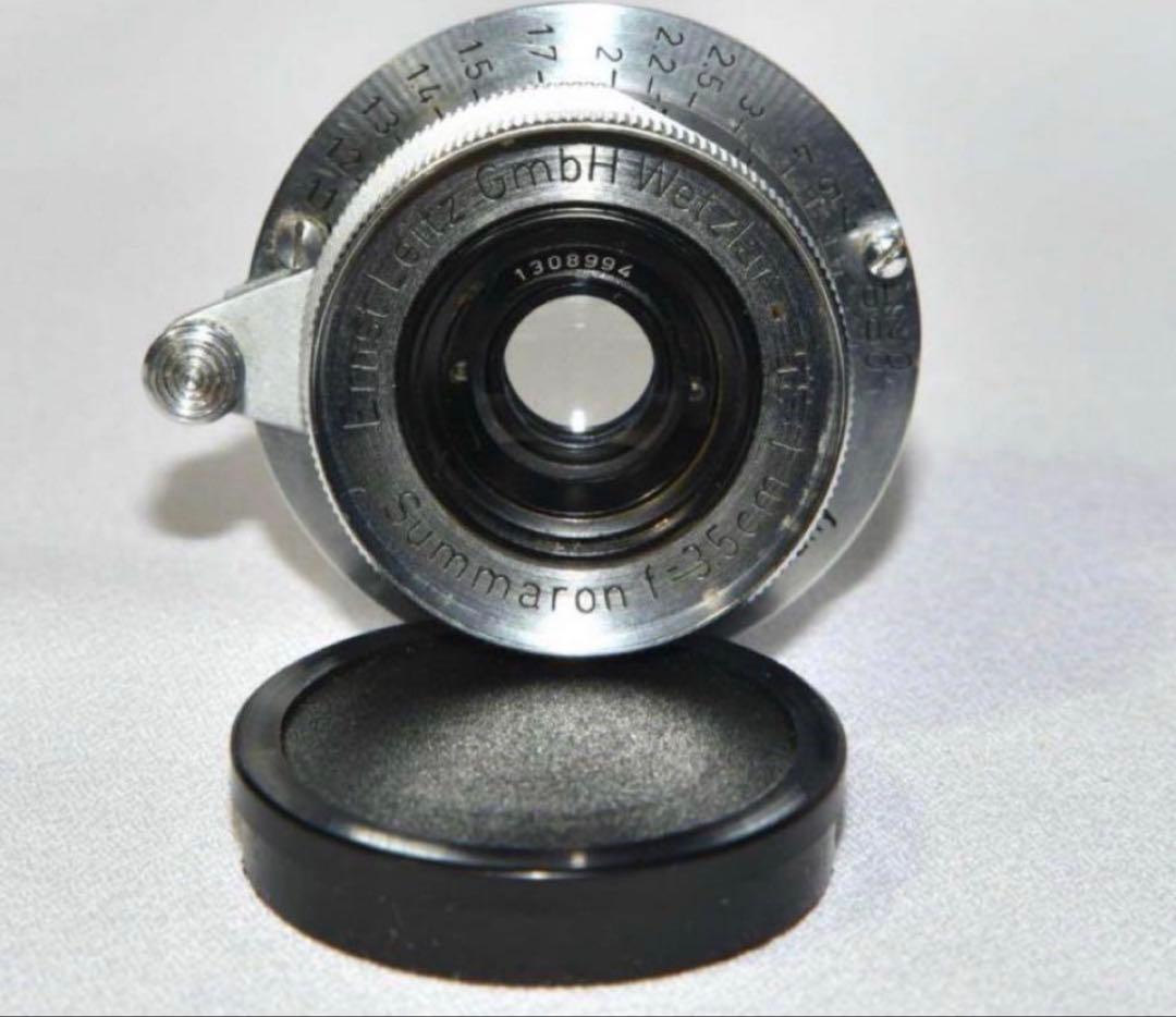 【UNフード.フィルター付】 Leica summaron 35mm f3.5