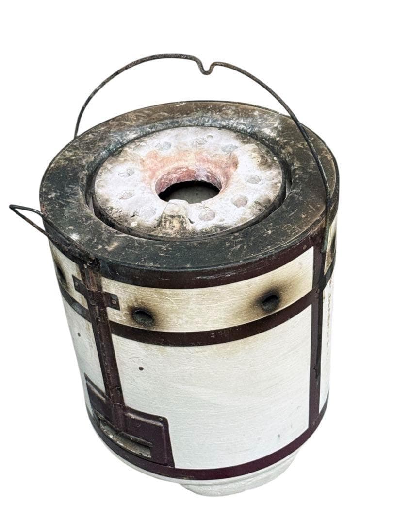 デッドストック　レトロ　練炭火鉢　古民具