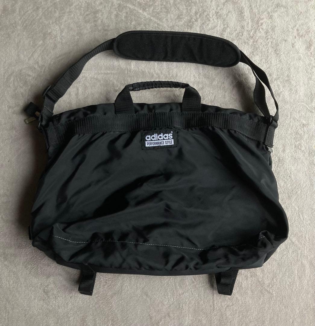 バッグ 80s adidas vintage sling messenger bag