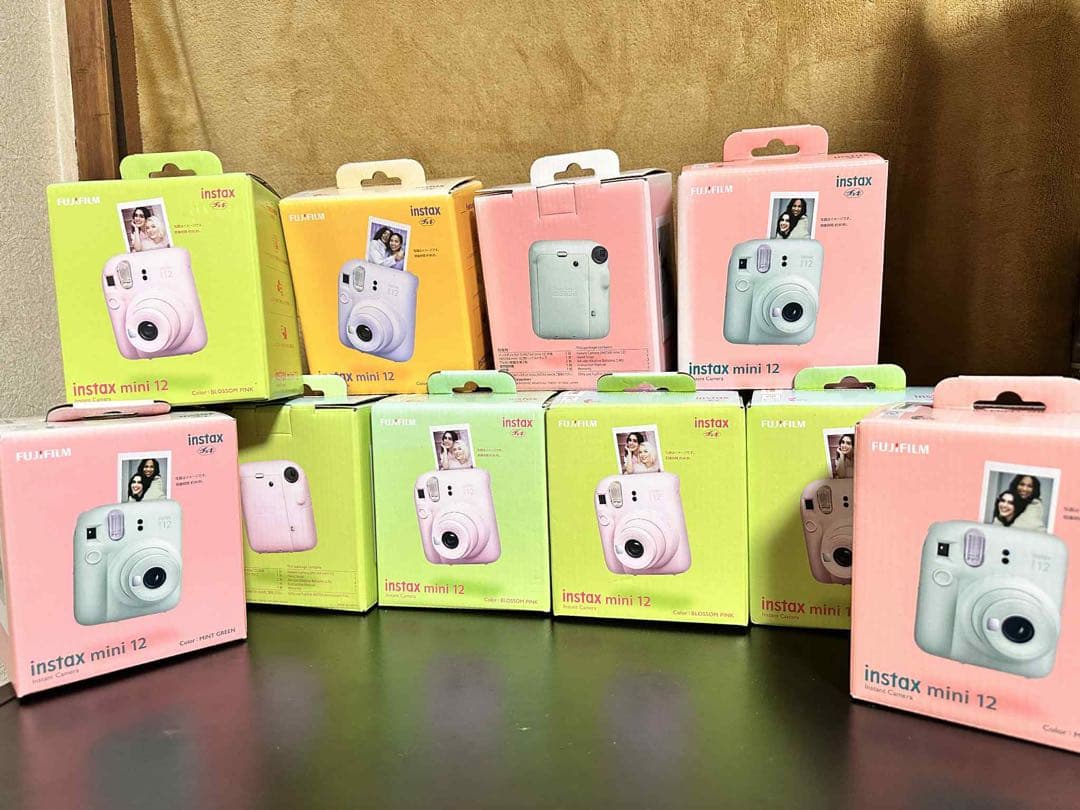FUJIFILM instax mini 12 10個