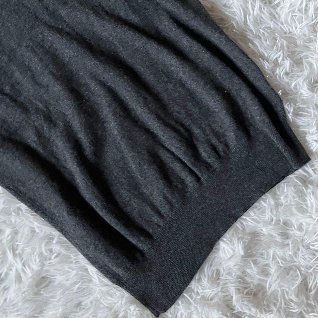 美品✨ ポロラルフローレン 長袖ニット ポロベア 刺繍 グレー クルーネック