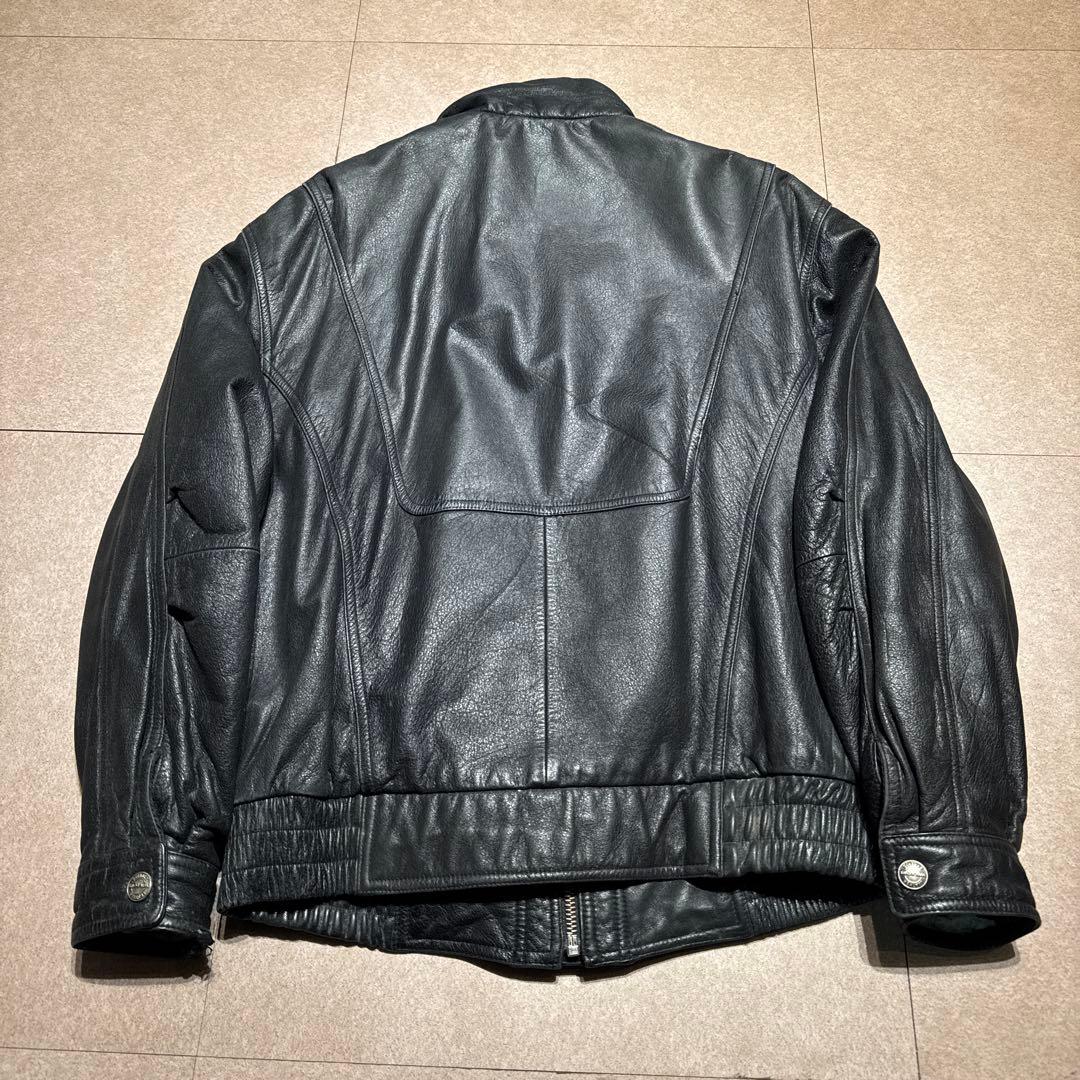 Willsons ウィルソンズ　レザージャケット　ライダース　本革　黒　S