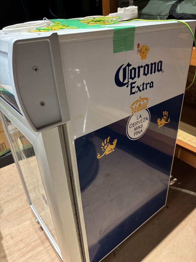 【Corona Extra】冷蔵ショーケース 小型冷蔵庫 25L 店舗用