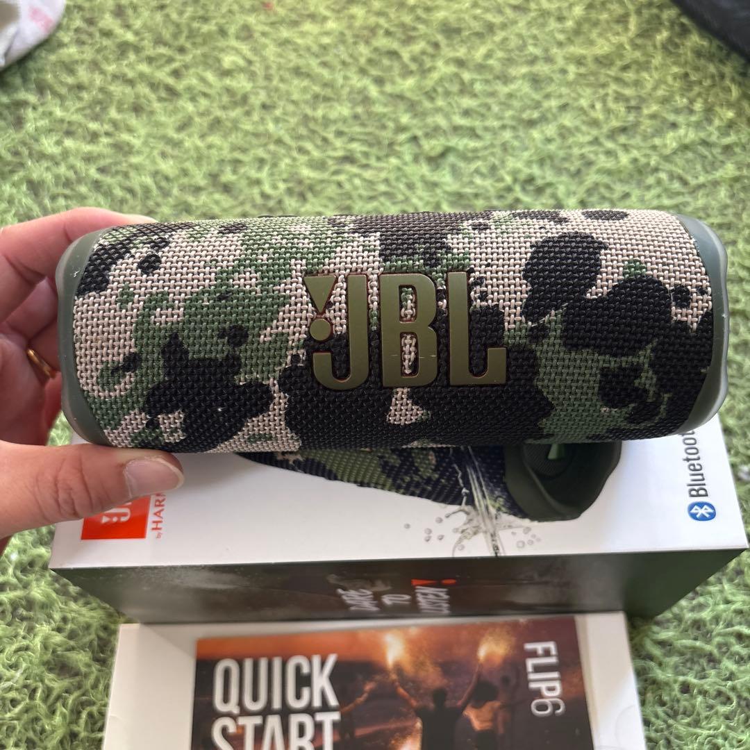 JBL FLIP6 ワイヤレススピーカー 迷彩