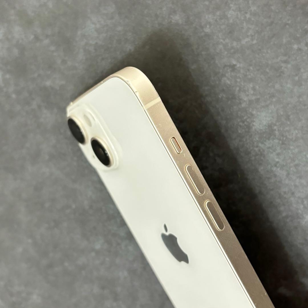 【美品】iPhone 14 128GB ホワイト 箱・付属品あり