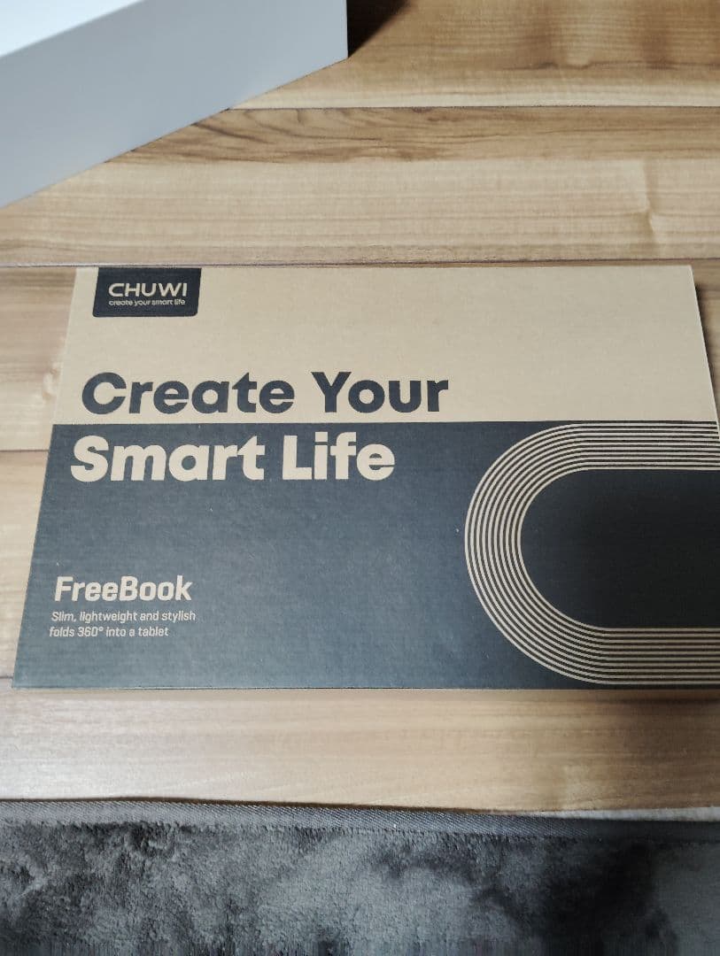 CHUWI FreeBook シルバー 360度回転ノートPC