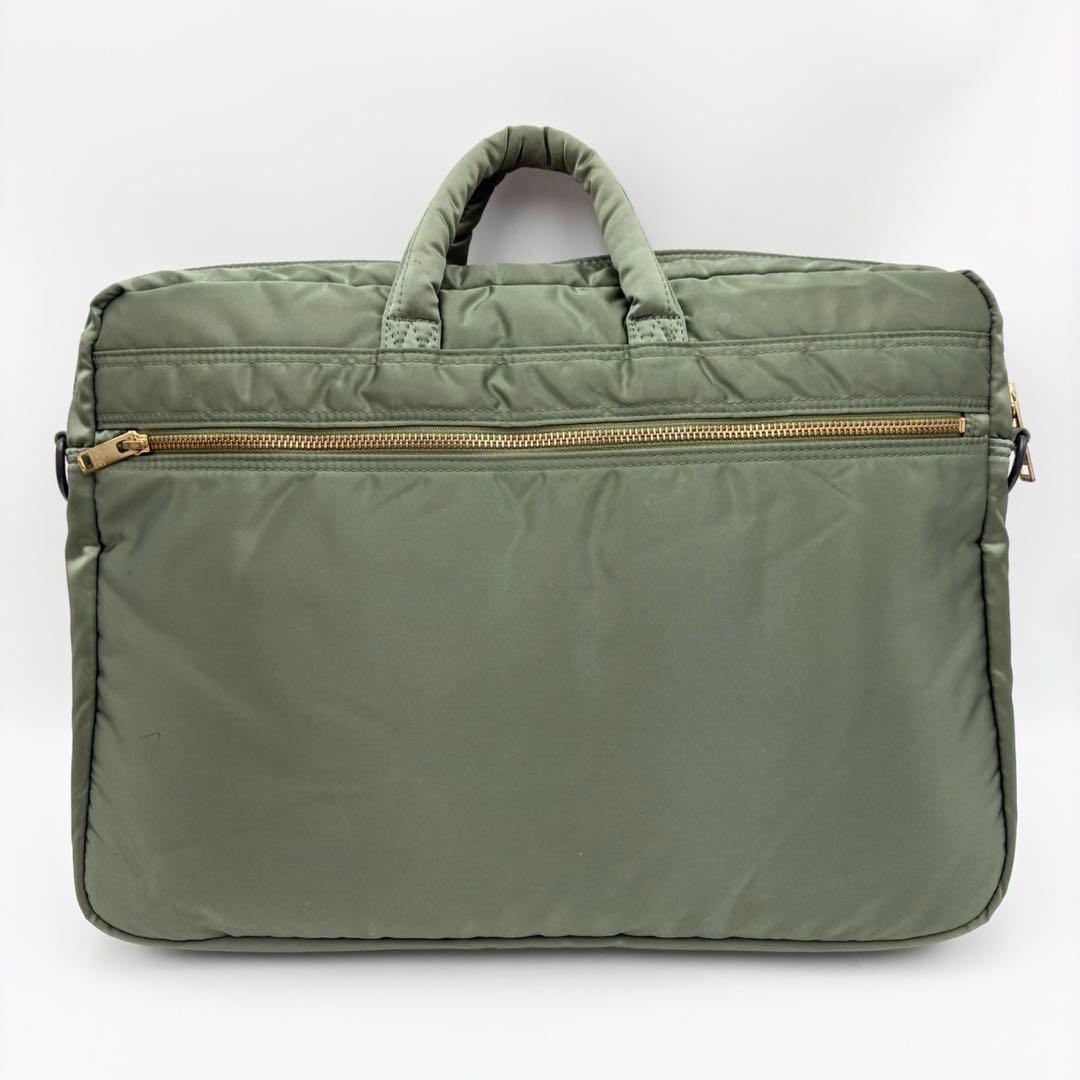 ポーター タンカー 2way ブリーフケース ビジネスバッグ カーキ ナイロン